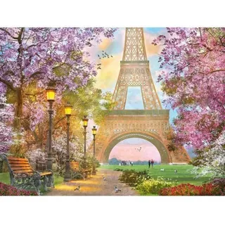 Puzzle Amour à Paris 1500 Teile, Erwachsene & Kinder 14+, 80x60cm, Ravensburger