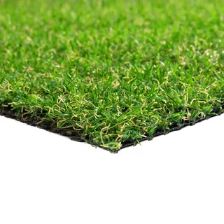 Steffensmeier Rasenteppich 400/400 cm Park Grün , Kunststoff , Rechteckig , 400x500 cm , UV-beständig , Teppiche und Böden, Terrassenböden & Balkonböden, Kunstrasen