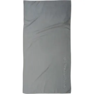 Tom Tailor Fitnesstuch Sporthandtuch 70 x 140 cm grau