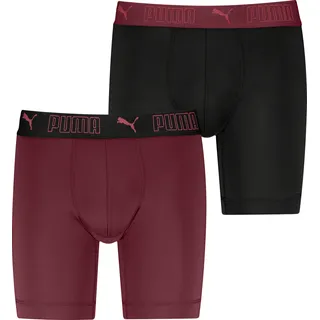 Puma Sport Boxershorts Burgundy M 2er Pack
