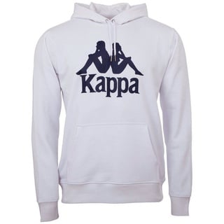 Kappa Herren Taino Kapuzensweatshirt, Weiß, S