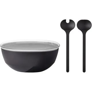 Mepal Silueta Servierschale Schwarz 2-tlg.