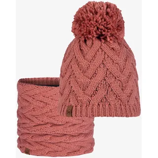 Buff Buff, ® Knitted Fleece Nackenwärmer - Crimson - One size,