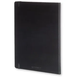 Moleskine Notizbuch Classic Collection fester Einband ca. DIN A4 blanko, schwarz Hardcover 192 Seiten, 1 St.