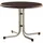 Gartentisch Rund Ø 86 x 72 cm champagner/schieferdekor mocca