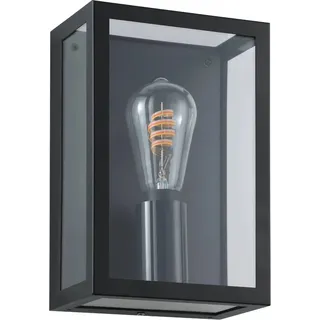 Eglo LED-Wandleuchte Alamonte-Z Zigbee 4,9 W 400 lm Schwarz Klar