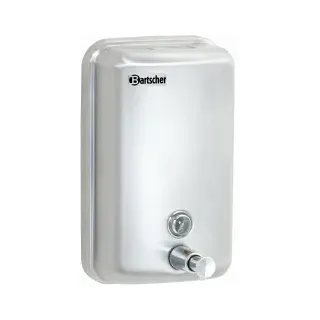 Bartscher Seifenspender CNS 850007 silber Chromnickelstahl gebürstet 1,0 l, 1 St.