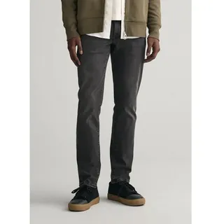 Gant Active Rec Slim Fit Jeans - Black Worn In - 29 - 34