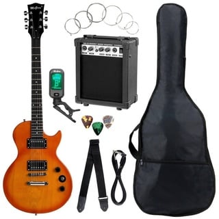 McGrey Rockit E-Gitarre Single Cut-Komplettset Orange Burst