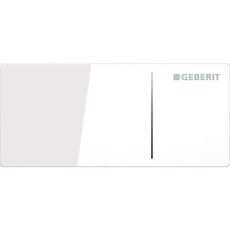 Bild Betätigungsplatte Sigma 70 (Ersatzteil, Farbe Glas weiß, für 2-Mengen-Spülungen) 242813SI1