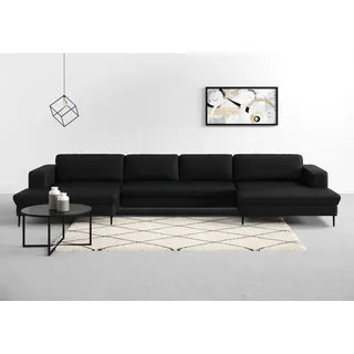 DOMO collection Wohnlandschaft »Modica«, U-Form aktuelles, kubisches Design mit 2 Recamieren, viel Platz« XXL, in moderner Optik mit, 2 großzügigen Recamieren, auch in Cord,