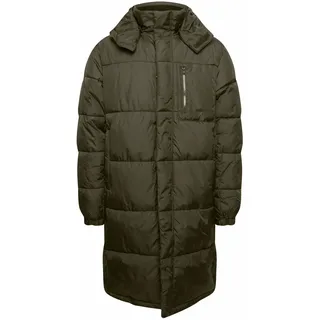 Langmantel SOLID "Parka SDCallen", Herren, Gr. L, grün (rosin), Obermaterial: 100% Nylon NY., Mäntel Langmantel