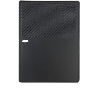 GIRXZYBX 43x32 CM Gusseisen Grillplatte für Enders Boston 4 & 6, Monroe PRO 4, Colorado 4, Landmann Triton 3 und 4 Brenner Gasgrill, Gasgrill BBQ, Plancha Grillpfanne Zubehör