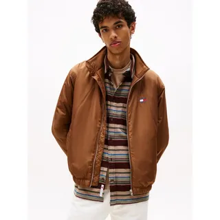 Tommy Hilfiger Tommy Jeans Essential PADDED JACKET Ext Freizeitjacke, Übergangsjacke glänzend, Stretchbündchen, Stehkragen