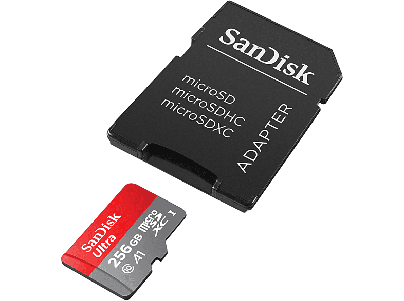 Bild von Ultra microSD + SD-Adapter UHS-I 150 MB/s 256 GB