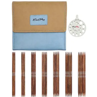 KnitPro Ginger Midi Nadelspiel Set 6" (15cm) | 7 Größen (2mm bis 5mm)