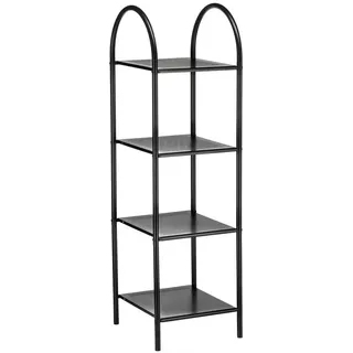 CARO-Möbel Badregal Seca schwarz