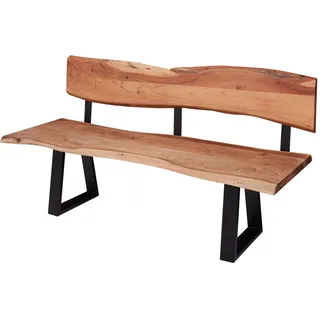 Wohnling Sitzbank WL5.638 Braun 160 x 83,5 x 60 cm