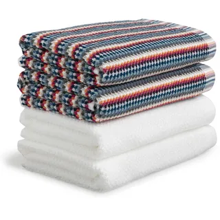 Möve Bliss Handtuchset 4-tlg. weiß