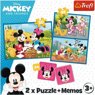 Trefl Disney: Mickey Mouse Mickey and Friends, 48 Stück(e), Cartoons, 3 Jahr(e)