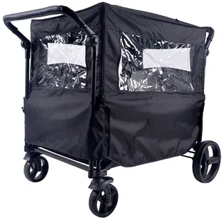 Babytrold Lustiger Regenschutz mit Fenstern