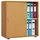 Lona Büro-Schiebetürenschrank 70 x 40 x 74 cm braun