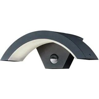 Trio Außenwandleuchte Aluminium anthrazit 10,0 cm inkl. Bewegungsmelder 800 lm IP54
