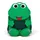 Kinder Afz-fal-002-008 Kinderrucksack, Frosch - Grün,