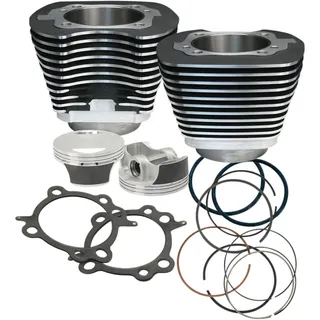 S+s Cycle Harley Davidson 910-0206 Zylinder - Silver - One Size