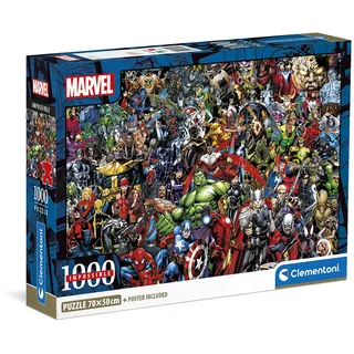 CLEMENTONI Marvel-Universe-Impossible Puzzle - Marvel Universe