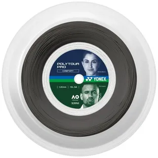 Yonex Tennissaite Poly Tour Pro, Schwarz, 200 m, 0195220121100010