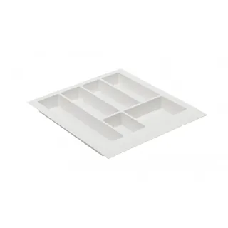 Gtv Schubladeneinsatz Axispace Besteckkasten für Schubladen 440 x 472 mm Weiß