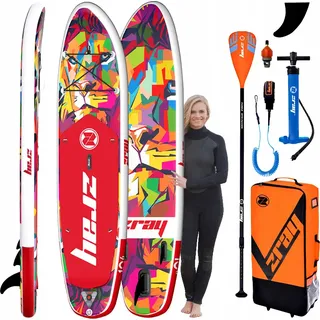 Sup Leo 320Cm Aufblasbares Schwimmbrett Mit Pumpe, Paddel Und Abdeckung