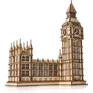 SCHÖNE IDEE Holzpuzzle 3D-Modell Big Ben E010