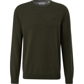 S.Oliver Herren, 2143173 Pullover, 79W0 Olive, 3XL