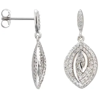 Orphelia Damen-Ohrhänger 925 Sterling Silber Zirkonia weiß ZO-5970