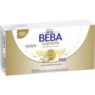 BEBA SUPREME PRE Anfangsmilch, trinkfertige Portionsflaschen, 32er Pack (32 x 70ml)