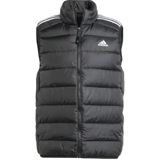 Adidas Herren Essentials 3-Stripes Light Down Vest, Black, M