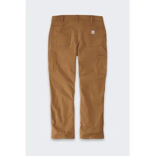 CARHARTT Rugged Flex Loose Dungaree Hosen Braun W36/L32