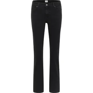 MUSTANG Straight-Jeans »Style Crosby Relaxed Straight«, schwarz