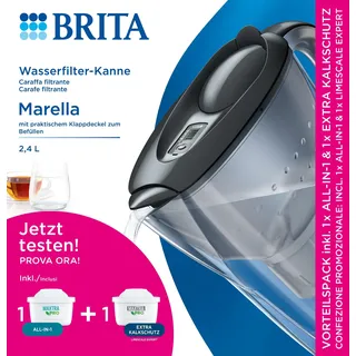 BRITA Wasserfilter-Kanne+MAXTRA+Kalksc Marella graphit+MAX+ - Grau