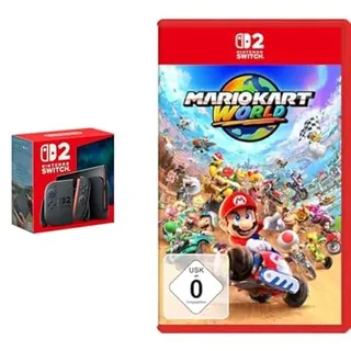 Nintendo Switch 2 256 GB Schwarz + Mario Kart World + 2x Joy-Con Controller