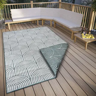 HANSE HOME Pangli Wendeteppich 80 x 150 cm Grün