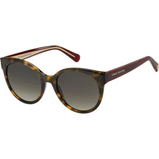 Tommy Hilfiger TH1885/S (05L) Sonnenbrille für Damen - Braun, Dunkelrot