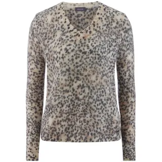 V-Alpaka-Pullover BASLER beige