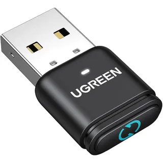 UGREEN Bluetooth 5.3 Adapter für PC und Maus Jiggler,Bluetooth Dongle für Desktop,Computer,2 Modi Wackelmaus,USB Mausbeweger verhindert Schlafmodus,USB Bluetooth Stick unterstützt Windows 8.1/10/11