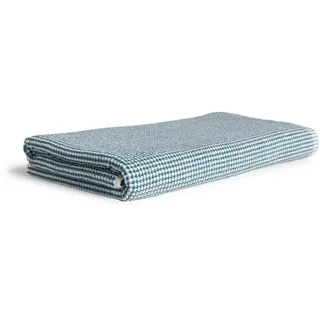 Möve Bliss Saunatuch 80 x 200 cm aus 100% Baumwolle, Snow/Steel Blue