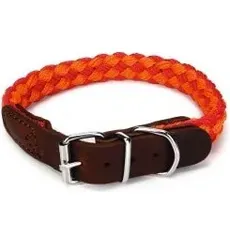 Beeztees BZ NYL HALSBD KORDA ROT/ORANGE (Hund, Allgemein), Halsband + Leine