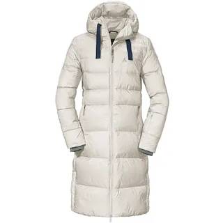 Schöffel Damen Down Coat Kenosha L, wind- und wasserabweisender Daunenmantel mit RDS-zertifizierten Federn, leichte Winter Wanderjacke mit Wärmekragen und Kapuze