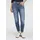 Marc O Denim Damen Jeanshose mit Stretch-Anteil Boyfriend fit blau Mid Blue Marble W30/L32